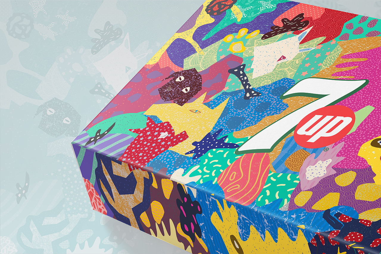 七喜狗年包装设计（图ZMTA0NjMzODM2） - 商业插画 - 站酷设计师罗汉果儿原创素材 - 站酷ZCOOL