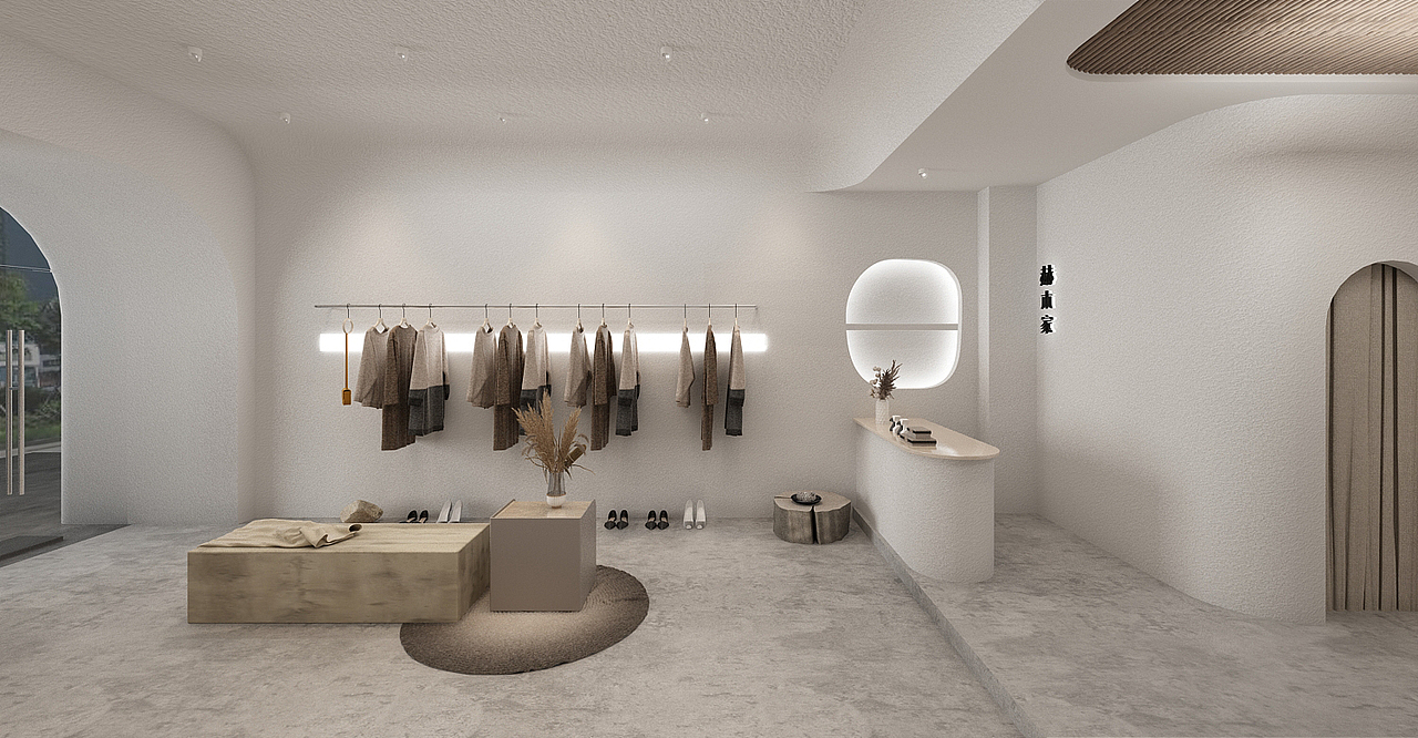 服装店（图ZMjI4MDI2MTI0） - 展陈设计 - 站酷设计师五只的说原创素材 - 站酷ZCOOL