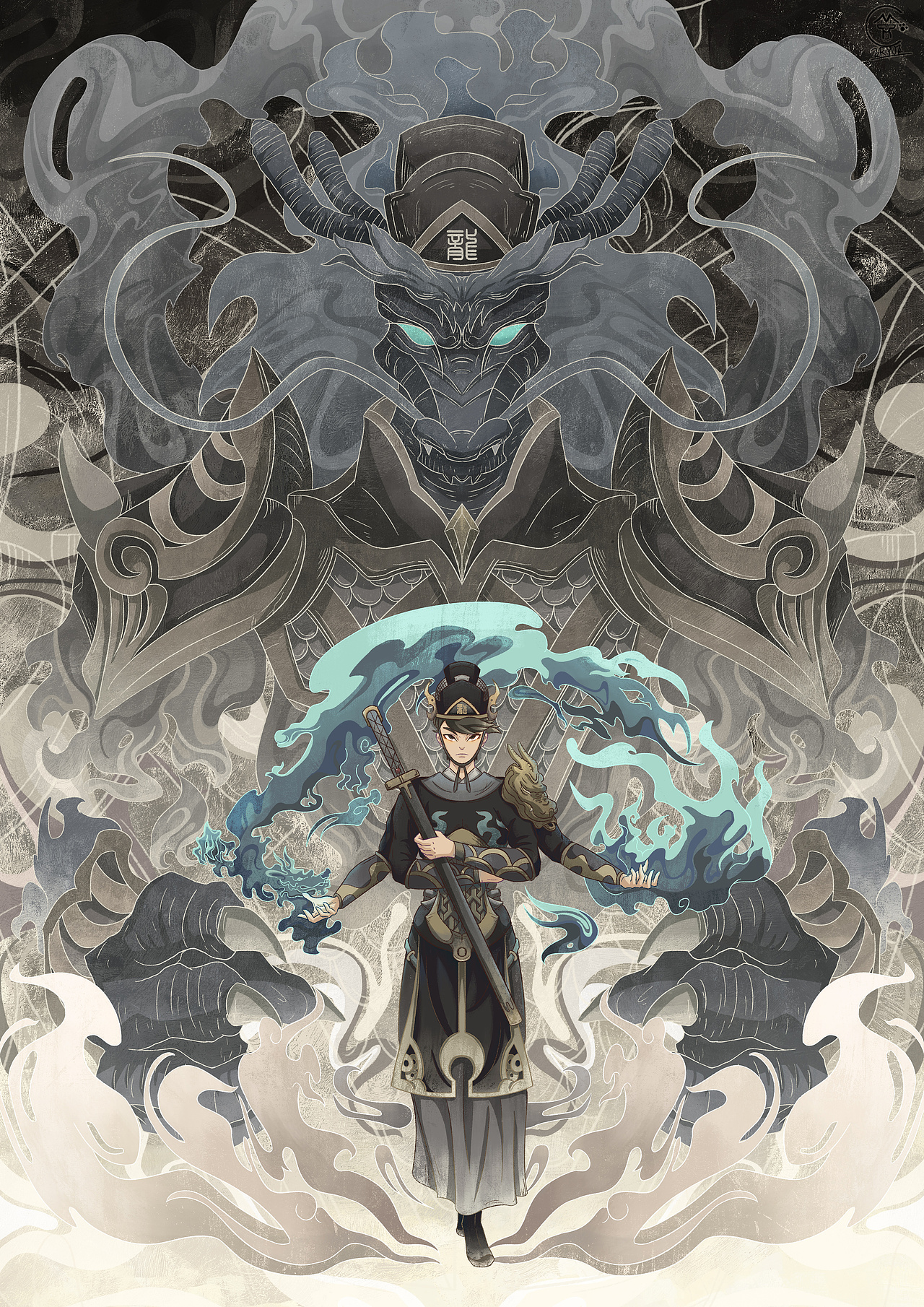 国潮---《十二生肖守护灵》（图ZMjc4NjU1MzY0） - 商业插画 - 站酷设计师非池中物设计原创素材 - 站酷ZCOOL