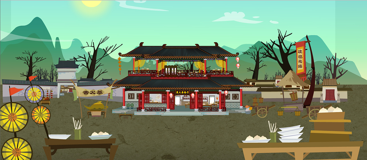 原创作品:煲太茶餐厅