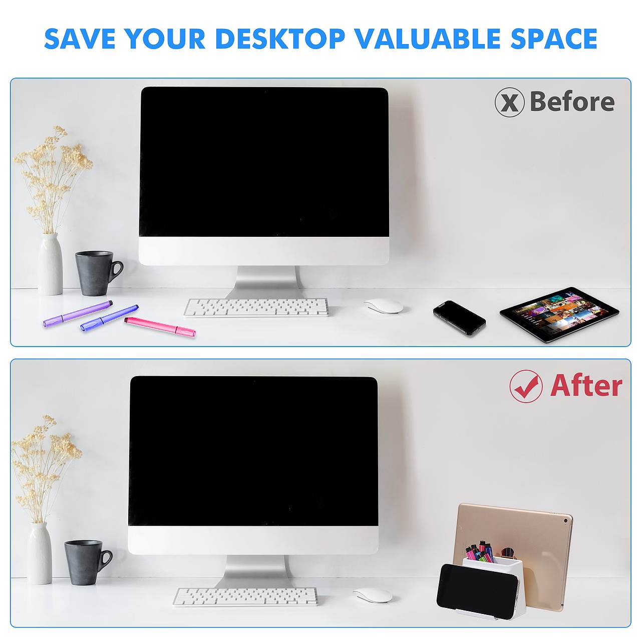 亚马逊笔筒主图设计