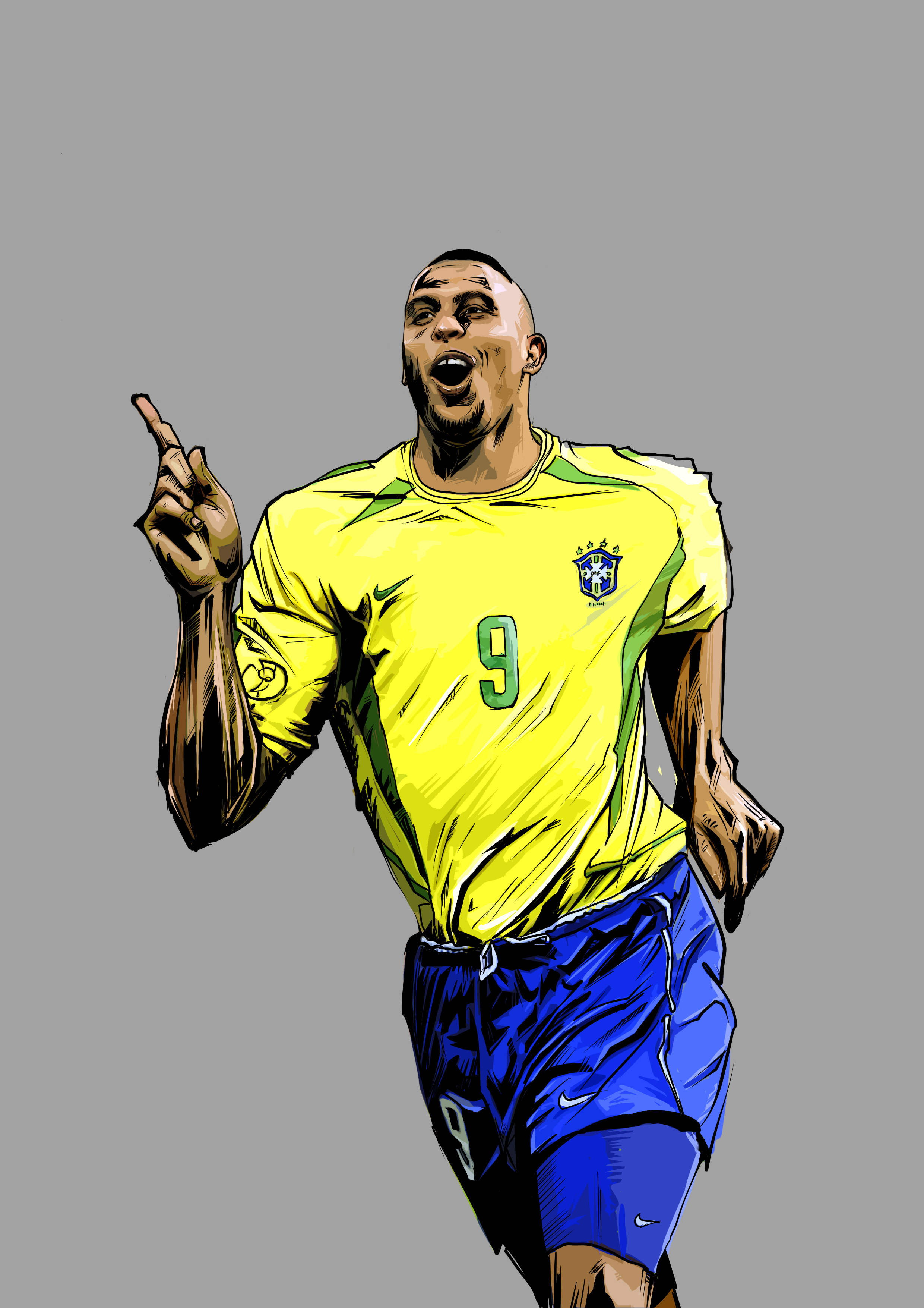 球星|插画|插画习作|billows9 - 原创作品 - 站酷 (zcool)