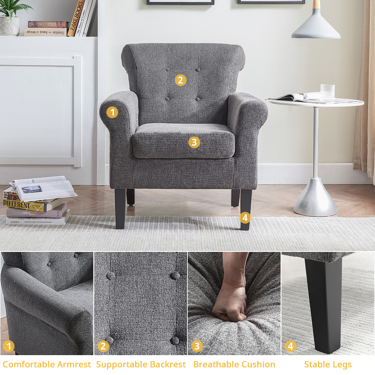 亚马逊沙发套图精修+套图设计