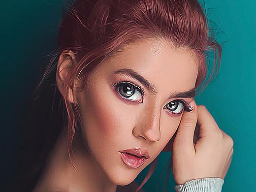 大头贴头像定制微信头像QQ头像画像修图人像精修变形