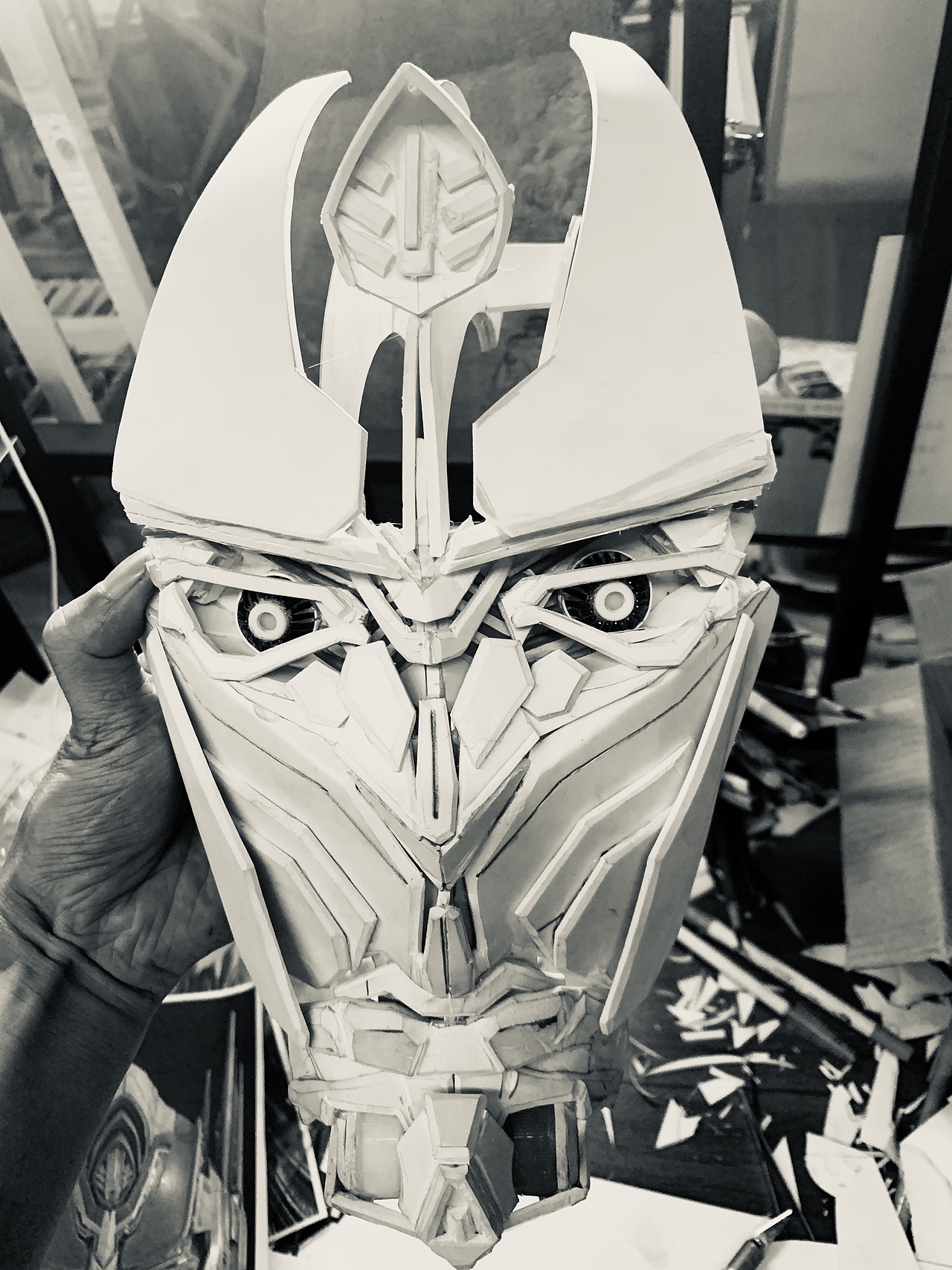 手工制作擎天柱