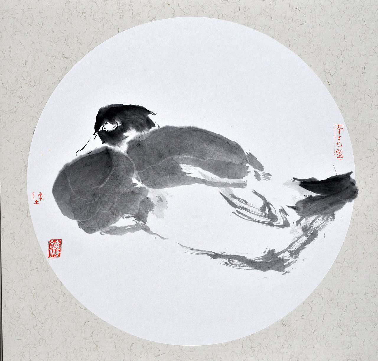 纸本水墨－花鸟作品（图ZMTQ5Njg4MTIw） - 绘画 - 站酷设计师茶舍原创素材 - 站酷ZCOOL