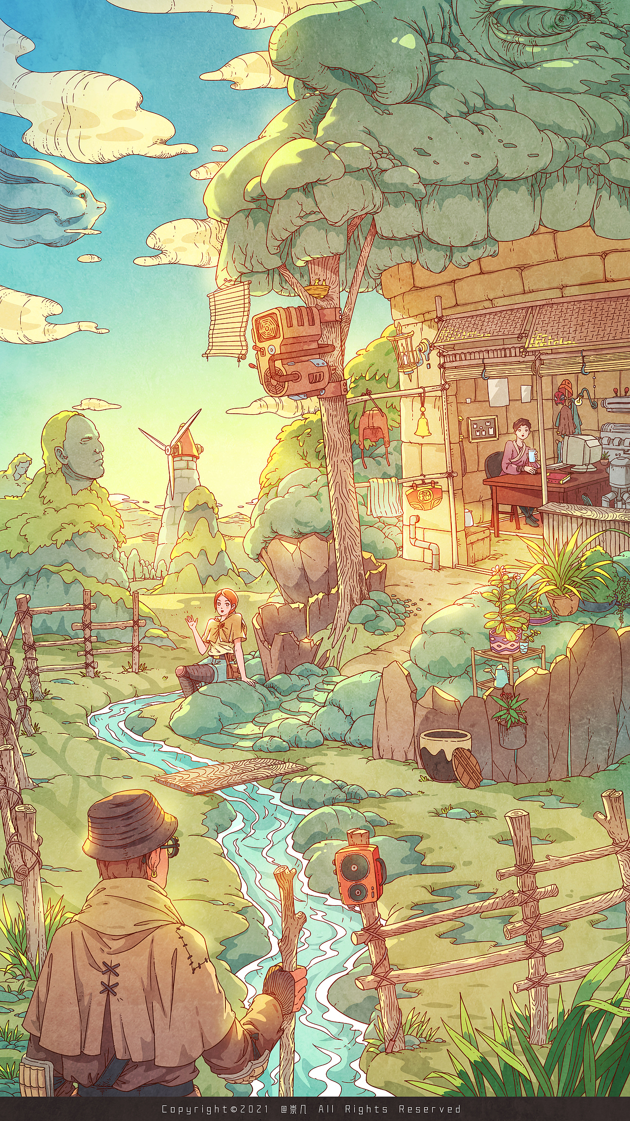 光与幻想（八）（图ZMjc3ODI1ODE2） - 创作习作 - 站酷设计师崇几原创素材 - 站酷ZCOOL