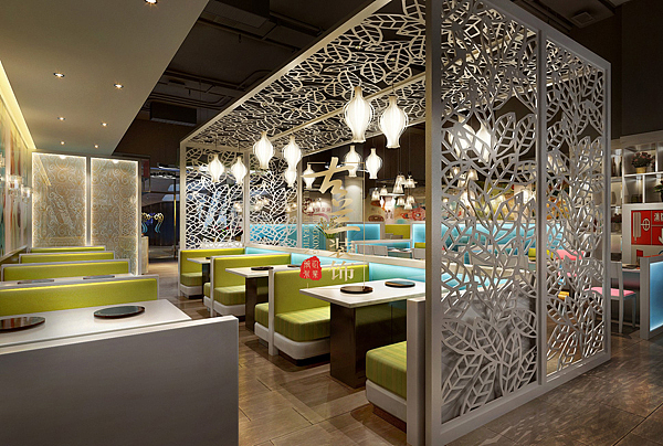 一品涮火锅店-重庆专业火锅店设计装修公司（图ZNjEzMTczMjQ=） - 家装设计 - 站酷设计师重庆_火锅店设计原创素材 - 站酷ZCOOL