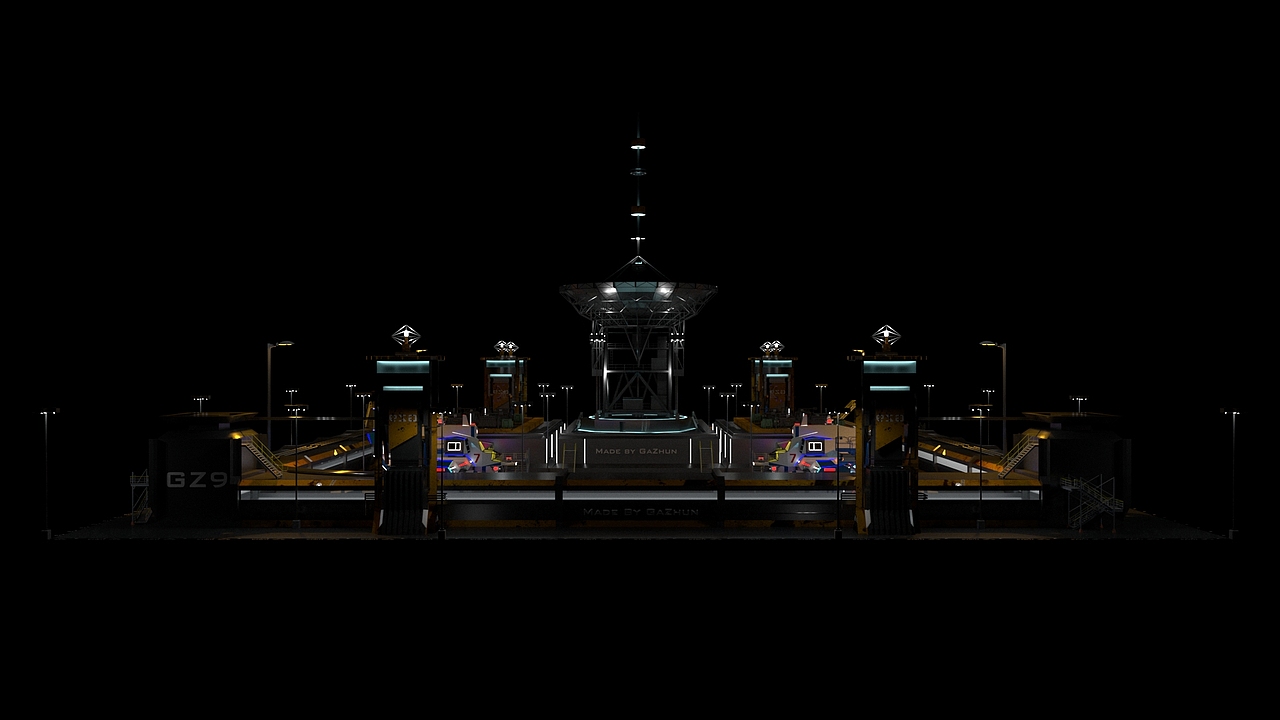 月球基地（图ZMTE2MTAyMDI4） - 场景 - 站酷设计师HongGaZhun原创素材 - 站酷ZCOOL