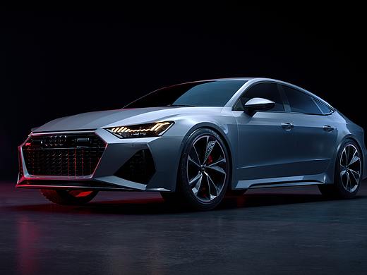 AUDI RS7 render
