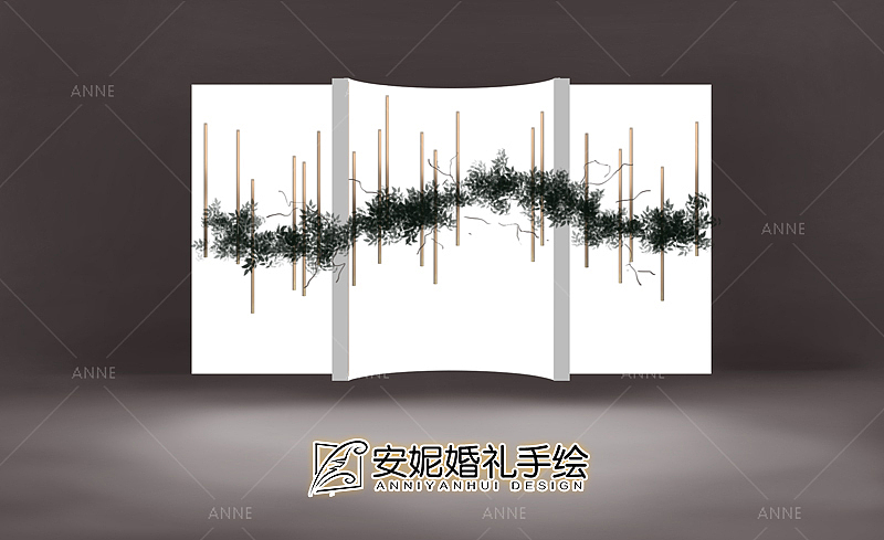 红色点缀 甜品区 安妮婚礼手绘（图ZMTUxMzY3MzI4） - 舞台美术 - 站酷设计师安妮婚礼手绘原创素材 - 站酷ZCOOL
