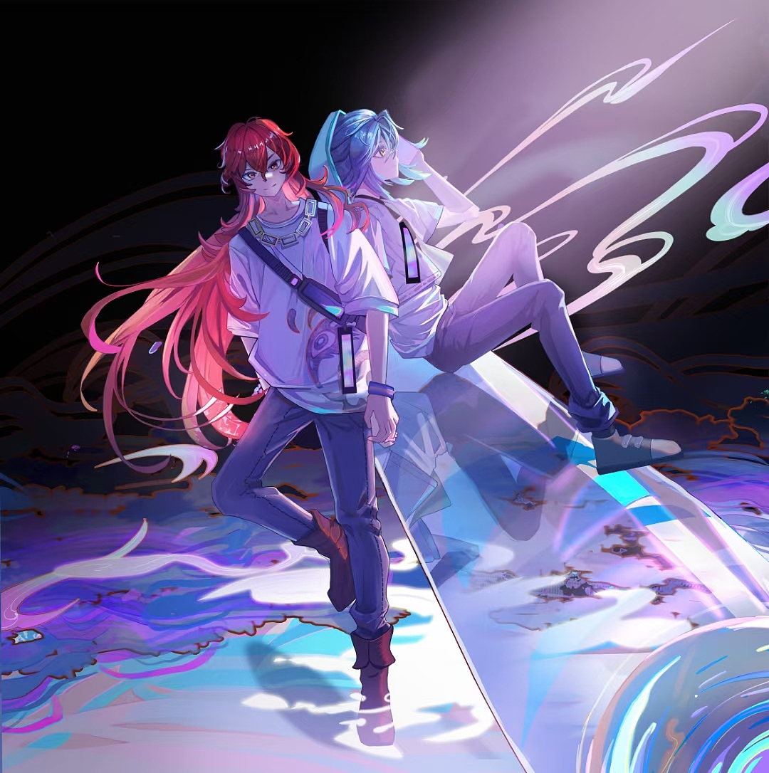 原神同人（图ZMjk1ODI2MjM2） - 创作习作 - 站酷设计师七弦喵原创素材 - 站酷ZCOOL