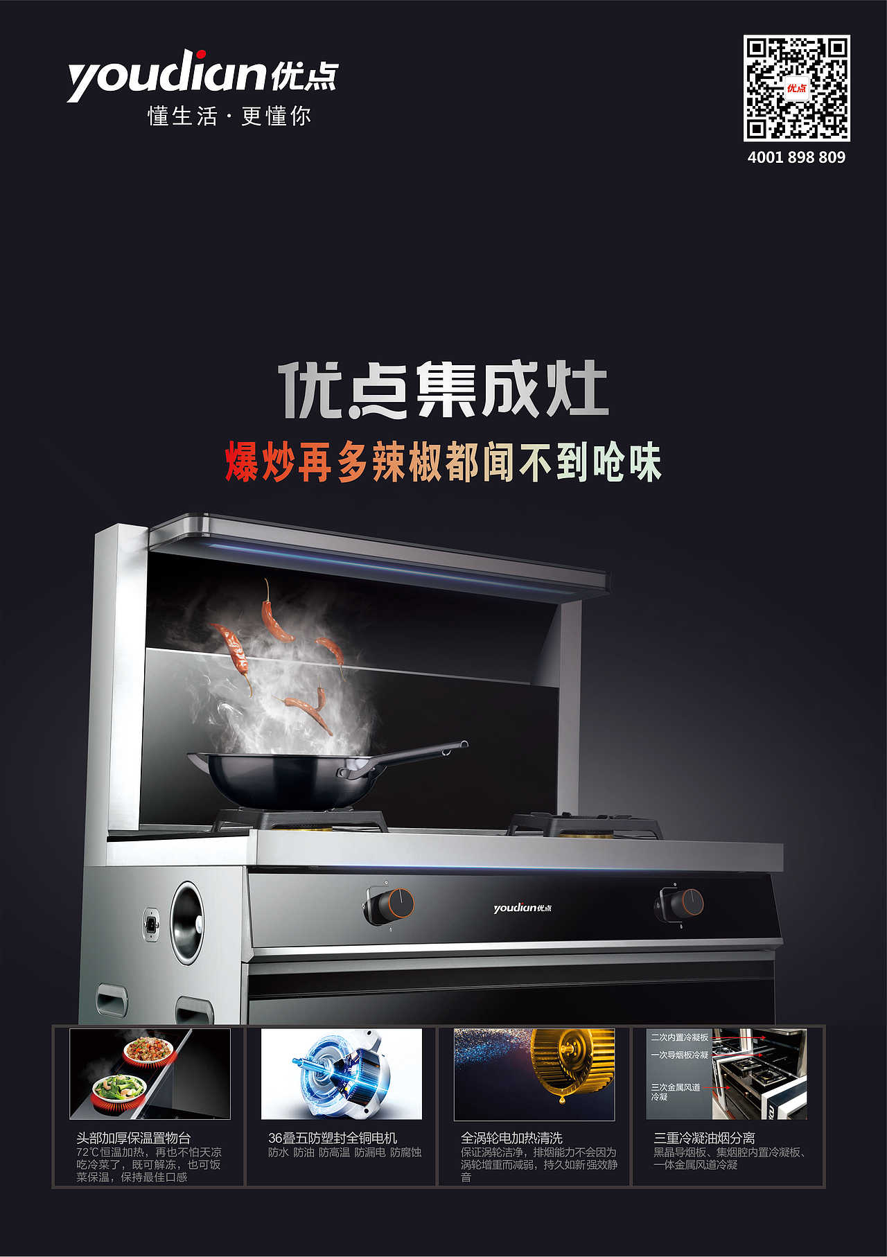 集成灶代理选优点集成灶海报（图ZMTI4OTM1ODY0） - 品牌 - 站酷设计师优点集成灶原创素材 - 站酷ZCOOL