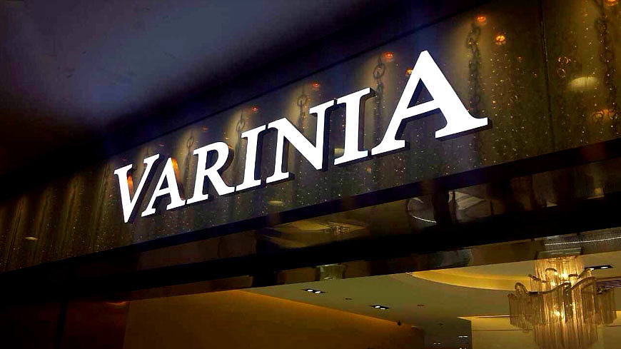 #黄远海符号创意#案例：VARINIA珠宝logo/vi设计（图ZMTk4OTI3ODA=） - 品牌 - 站酷设计师黄远海原创素材 - 站酷ZCOOL