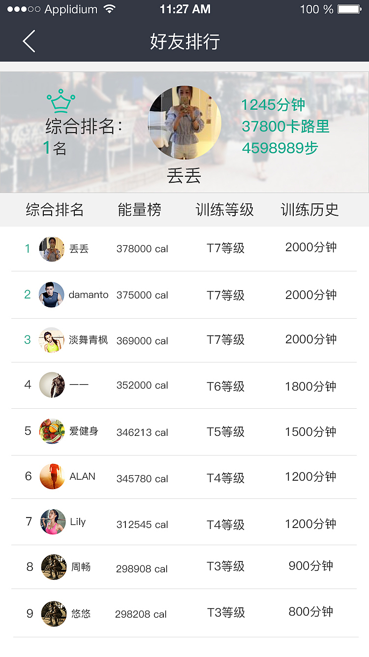 一个运动APP内页（图ZNTYxNDMzMjQ=） - APP界面 - 站酷设计师抖抖dou原创素材 - 站酷ZCOOL