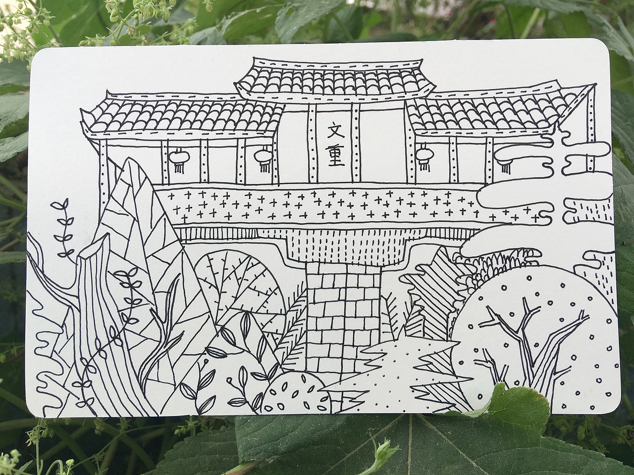 泰顺廊桥记忆（图ZNjc5NTIzOTY=） - 商业插画 - 站酷设计师一只小小的甲壳虫原创素材 - 站酷ZCOOL