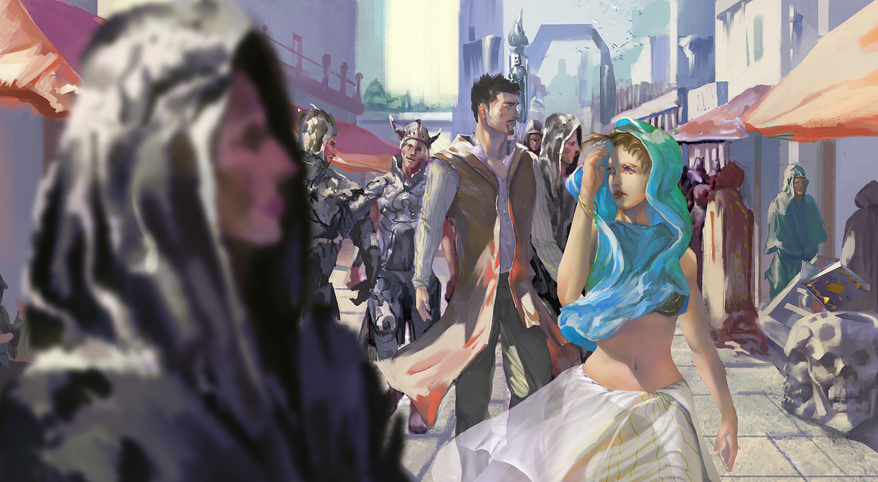 逛街....（图ZMjAyNTgyODU2） - 创作习作 - 站酷设计师元无天原创素材 - 站酷ZCOOL