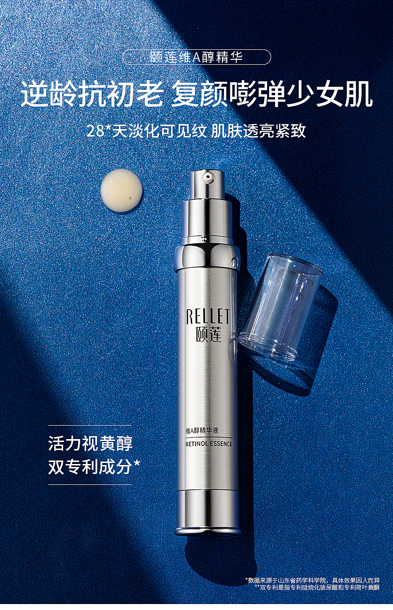 化妆品详情页-颐莲维A醇原液