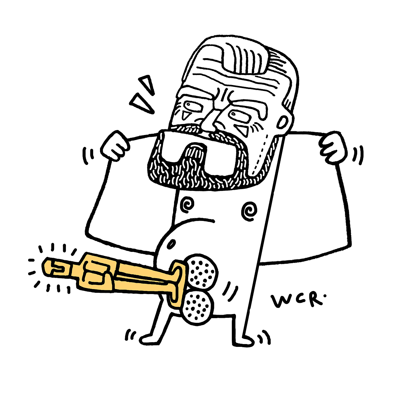 FaceDoodle│怪相涂鸦（图ZNjQ1ODA4MTI=） - 艺术插画 - 站酷设计师王晨睿原创素材 - 站酷ZCOOL