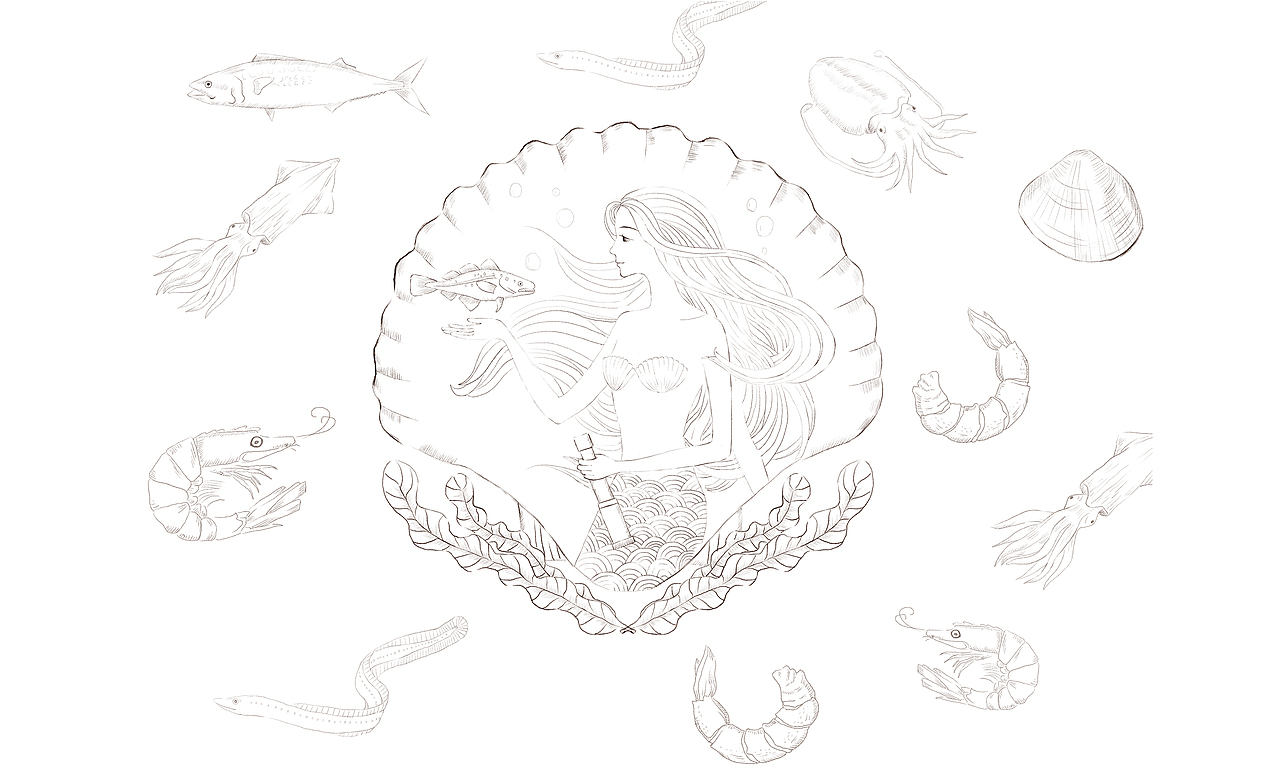 海鲜礼盒 食品包装 海鲜包装 伴手礼（图ZNjYxOTM2MTY=） - 包装 - 站酷设计师OYE品牌设计原创素材 - 站酷ZCOOL