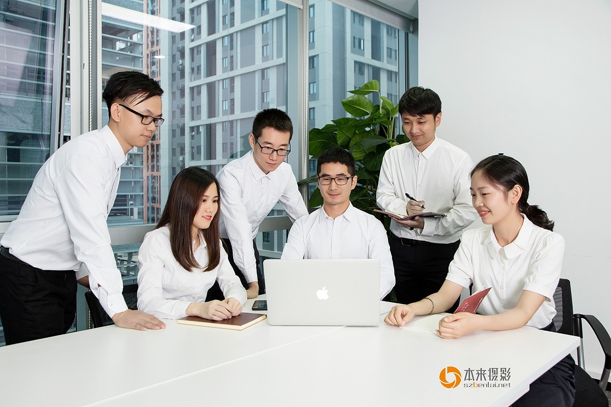 民创集团企业形象宣传拍摄深圳人像摄影集体照摄影