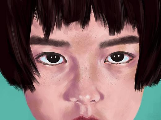 隐秘的角落-普普-头像练习（个人主页-ZNDYwMzAxOTY=） - 创作习作 - 站酷设计师隔岸看青山原创素材 - 站酷ZCOOL