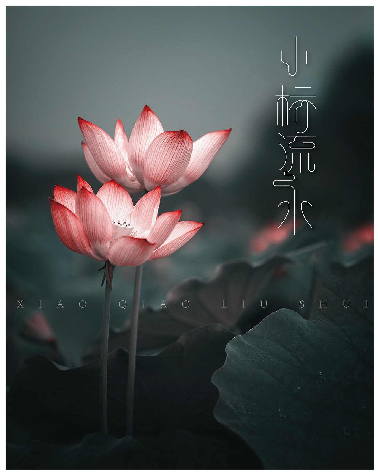 字体设计之小桥流水（图ZNTA5MjIwNjA=） - 字体/字形 - 站酷设计师张财主原创素材 - 站酷ZCOOL