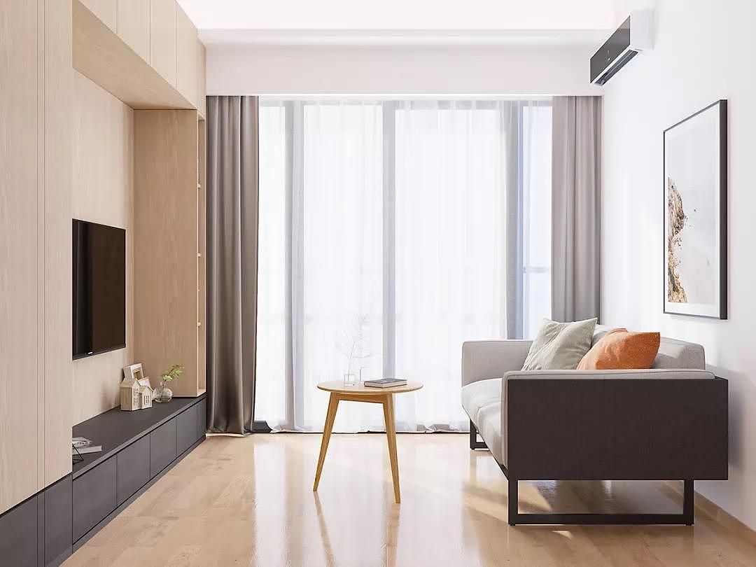 客厅与餐厅相互连通,这一设计为大部分时间都呆在家里的女性提供了一个可尽情享受阳光的空间