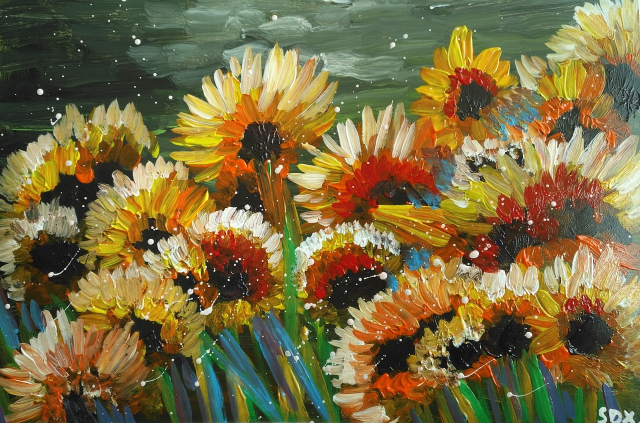 印象风格丙烯画三幅|纯艺术|绘画|苏子凌 - 原创作品 - 站酷 (zcool)