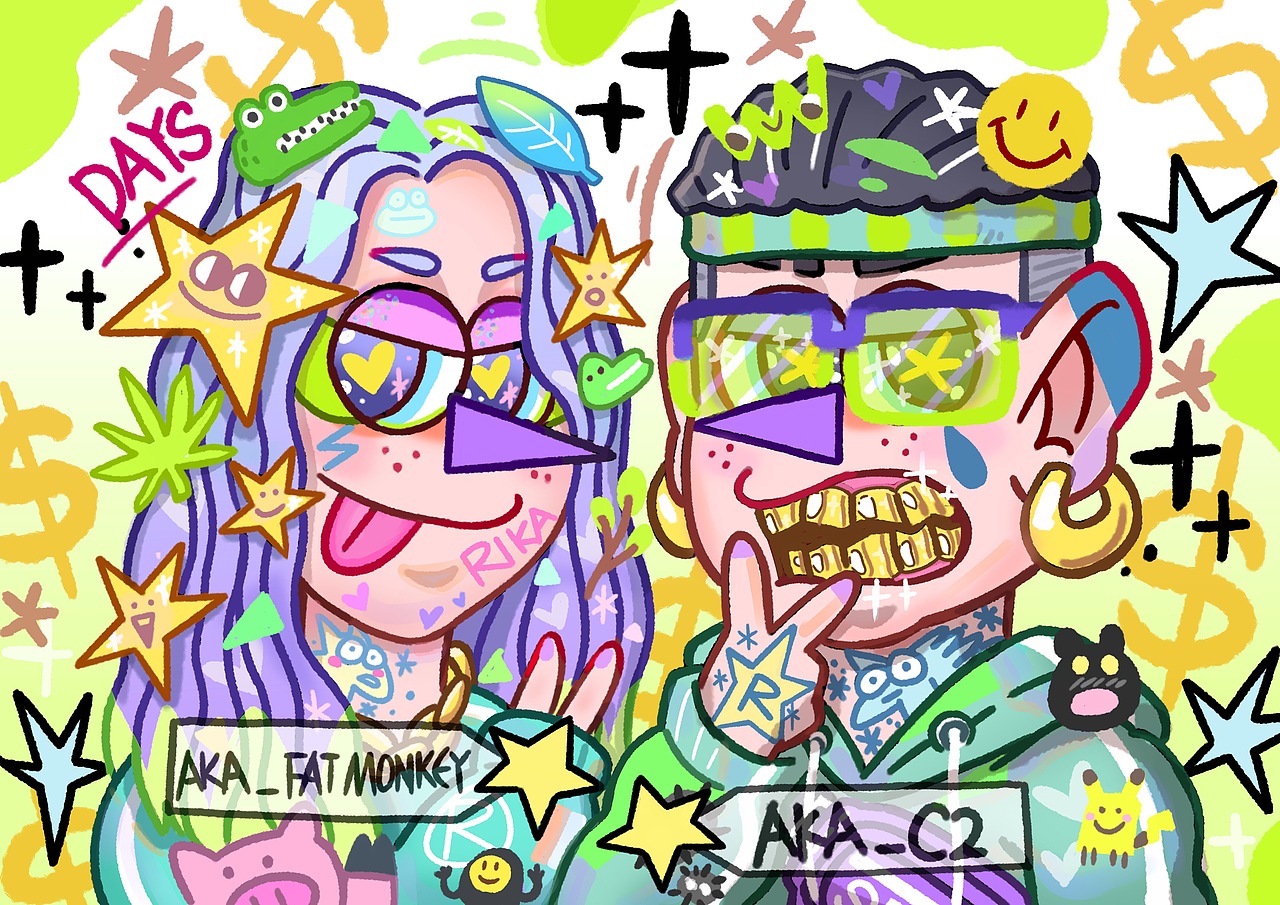 日常作品集（大量图）（图ZMTU4MTU2NzA0） - 艺术插画 - 站酷设计师肯恩恩原创素材 - 站酷ZCOOL