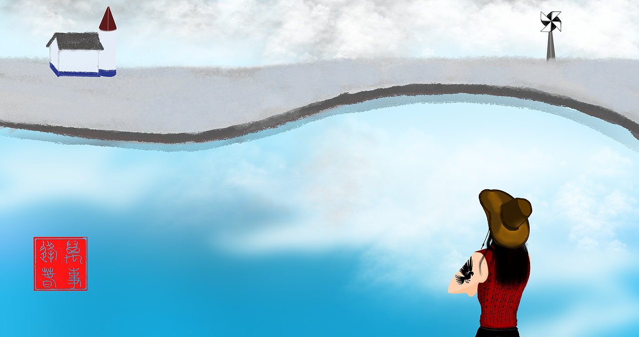 根据场景进行绘画,也可用照片绘画