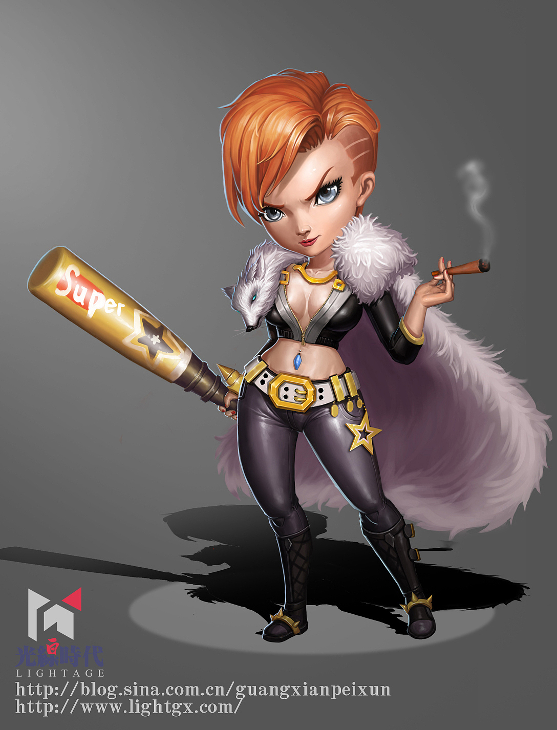 Q版风格（图ZMTAyMjYxMjc2） - 游戏原画 - 站酷设计师lightablaze原创素材 - 站酷ZCOOL