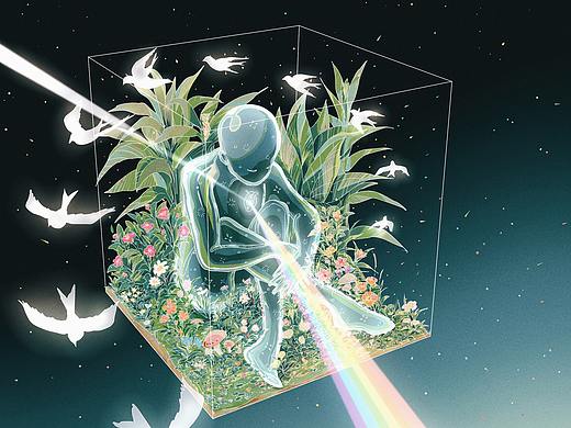 概念插画-光现象