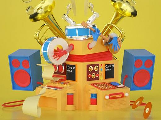 C4D场景合辑（个人主页-ZMzk5ODgyNTY=） - 建筑/空间 - 站酷设计师森活鱼块SenhuoYu原创素材 - 站酷ZCOOL