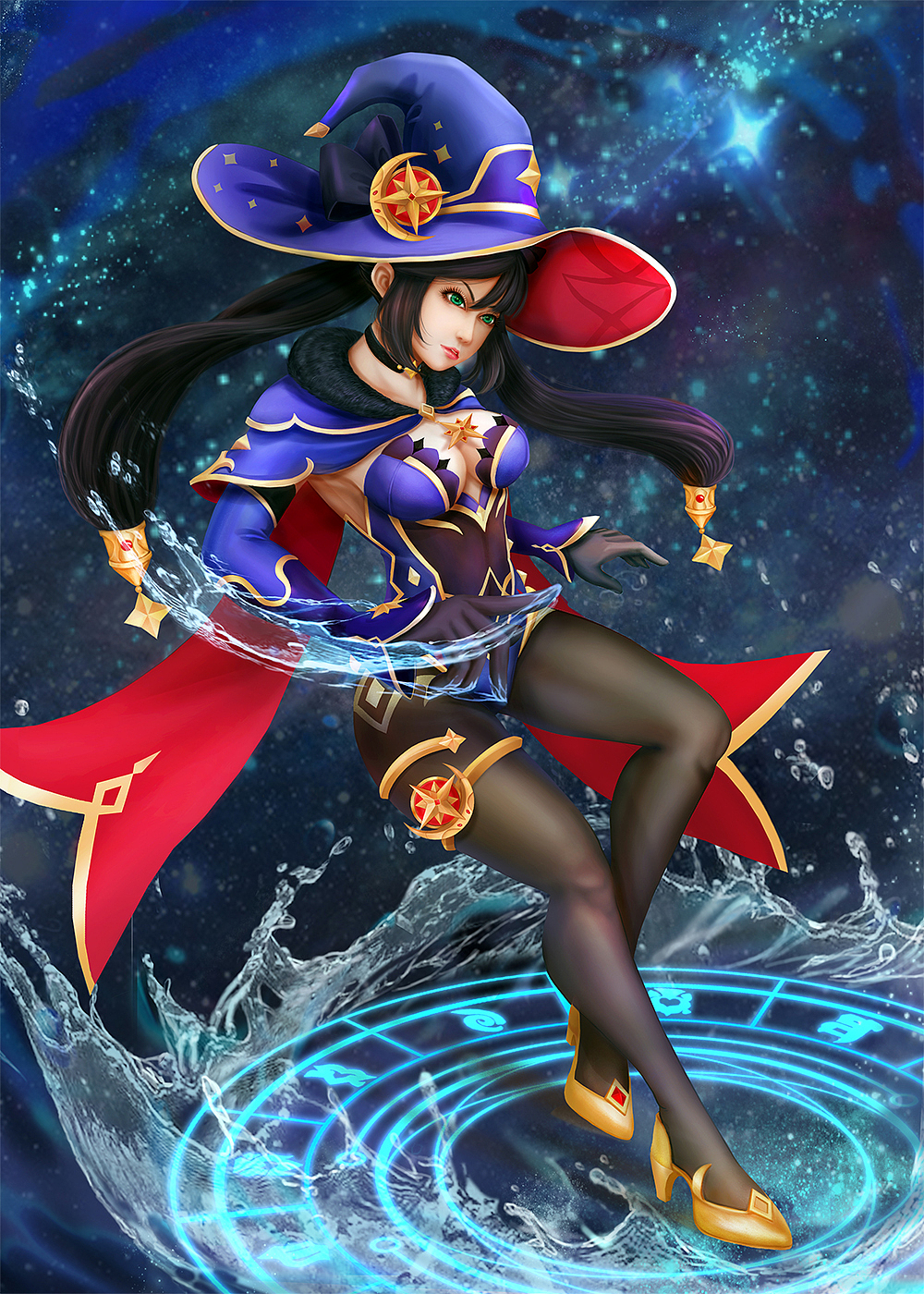 莫娜|插画|创作习作|sweetcatcg_原创作品-站酷zcool