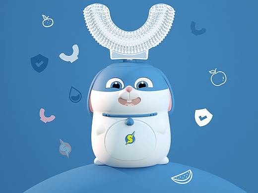 兒童牙刷詳情頁X2（個人主頁-ZNTIyMzQ5NjQ=） - 電商 - 站酷設(shè)計師咖喱君i原創(chuàng)素材 - 站酷ZCOOL