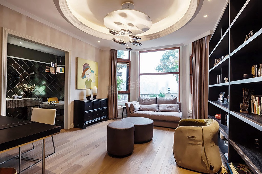 保利高尔夫装修图|重庆独栋别墅旧房改造设计|天古装饰（图ZMTY0MzIwMDMy） - 家装设计 - 站酷设计师天古装饰设计师T原创素材 - 站酷ZCOOL