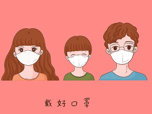 戴好口罩