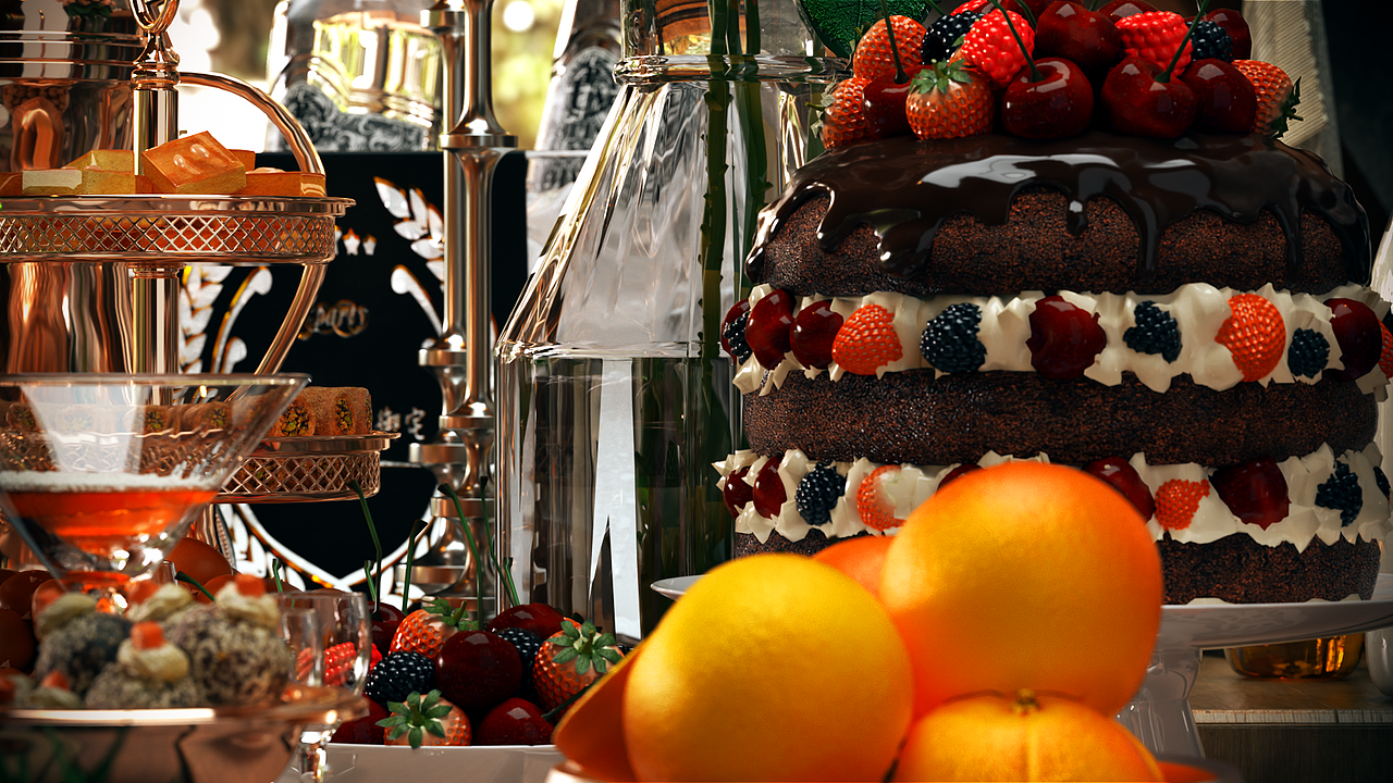 宴会（图ZMjA0MTg4NTY4） - 其他三维 - 站酷设计师一本正经的御宅1原创素材 - 站酷ZCOOL