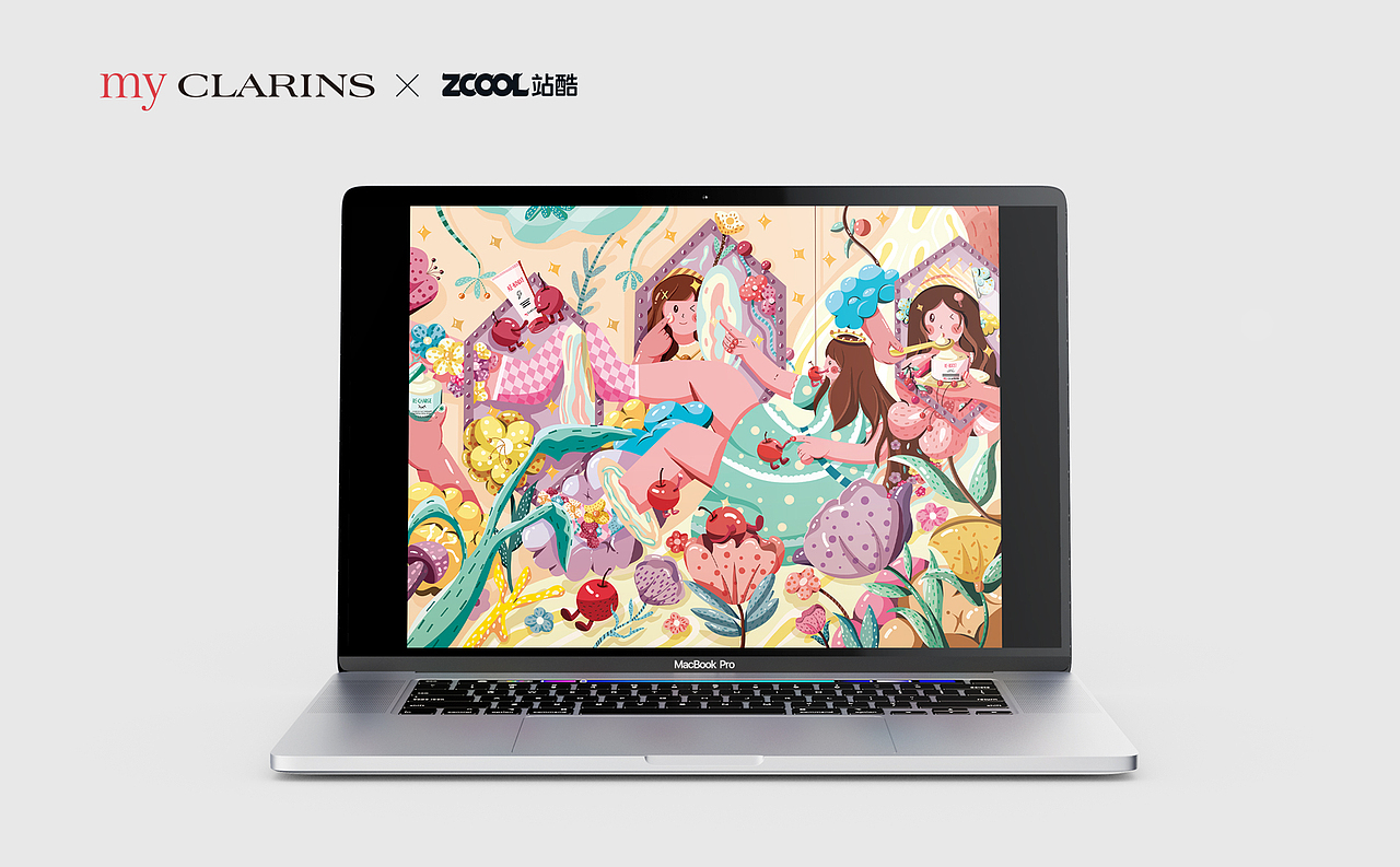 #my CLARINS寻找天然好食肌#食融于肌的秘密世界（图ZMjk1NzIyMDEy） - 海报 - 站酷设计师野生独立原创素材 - 站酷ZCOOL
