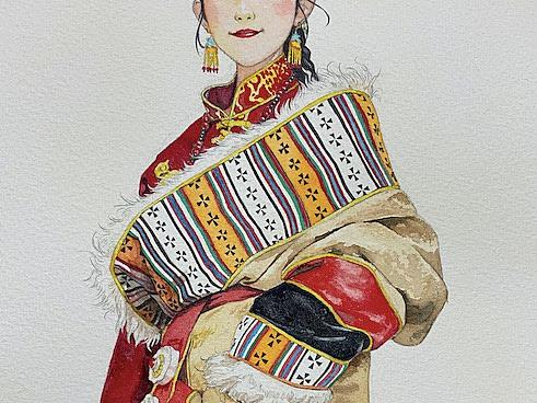 插画创作｜如果水彩会说话（个人主页-ZNTIwNTE0NjA=） - 创作习作 - 站酷设计师山鬼的喵原创素材 - 站酷ZCOOL