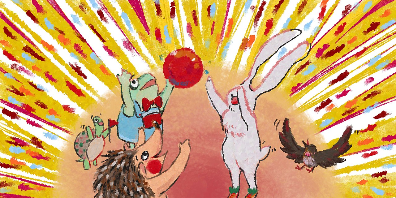 皮皮-小刺猬童书插画