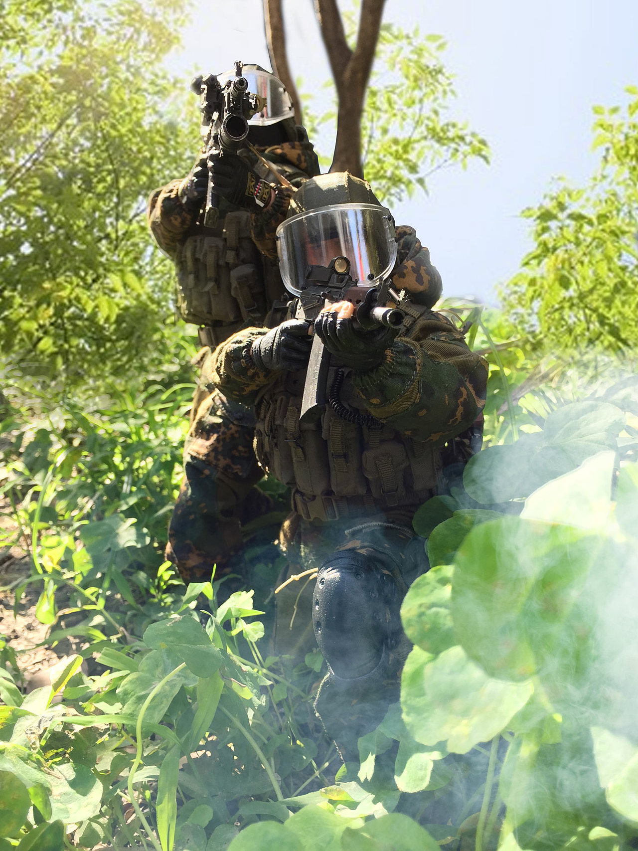 兵人摄影外拍俄罗斯spetsnazgru达吉斯坦风格