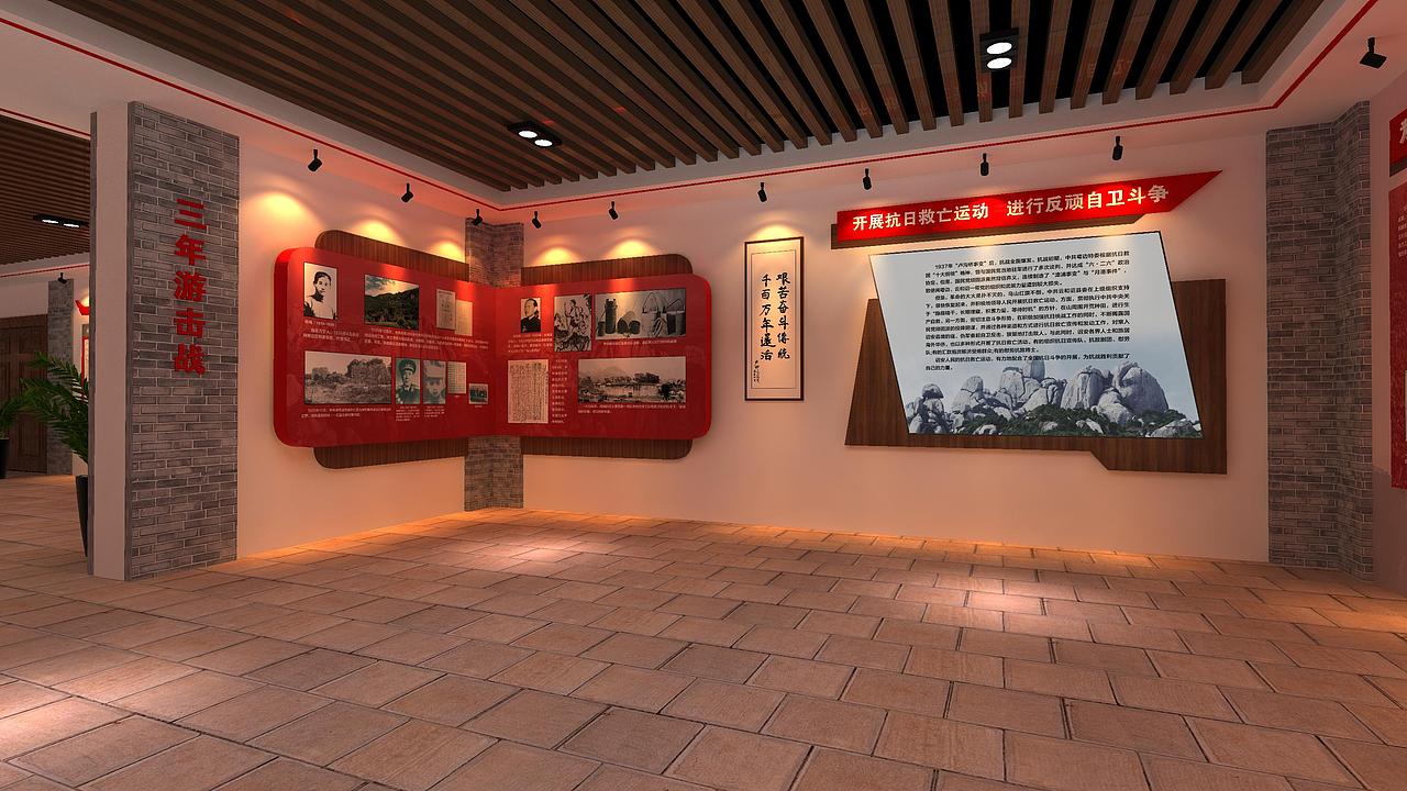 乡镇红色展馆（图ZMjU5Mjg4NDk2） - 场景 - 站酷设计师握了一根草原创素材 - 站酷ZCOOL