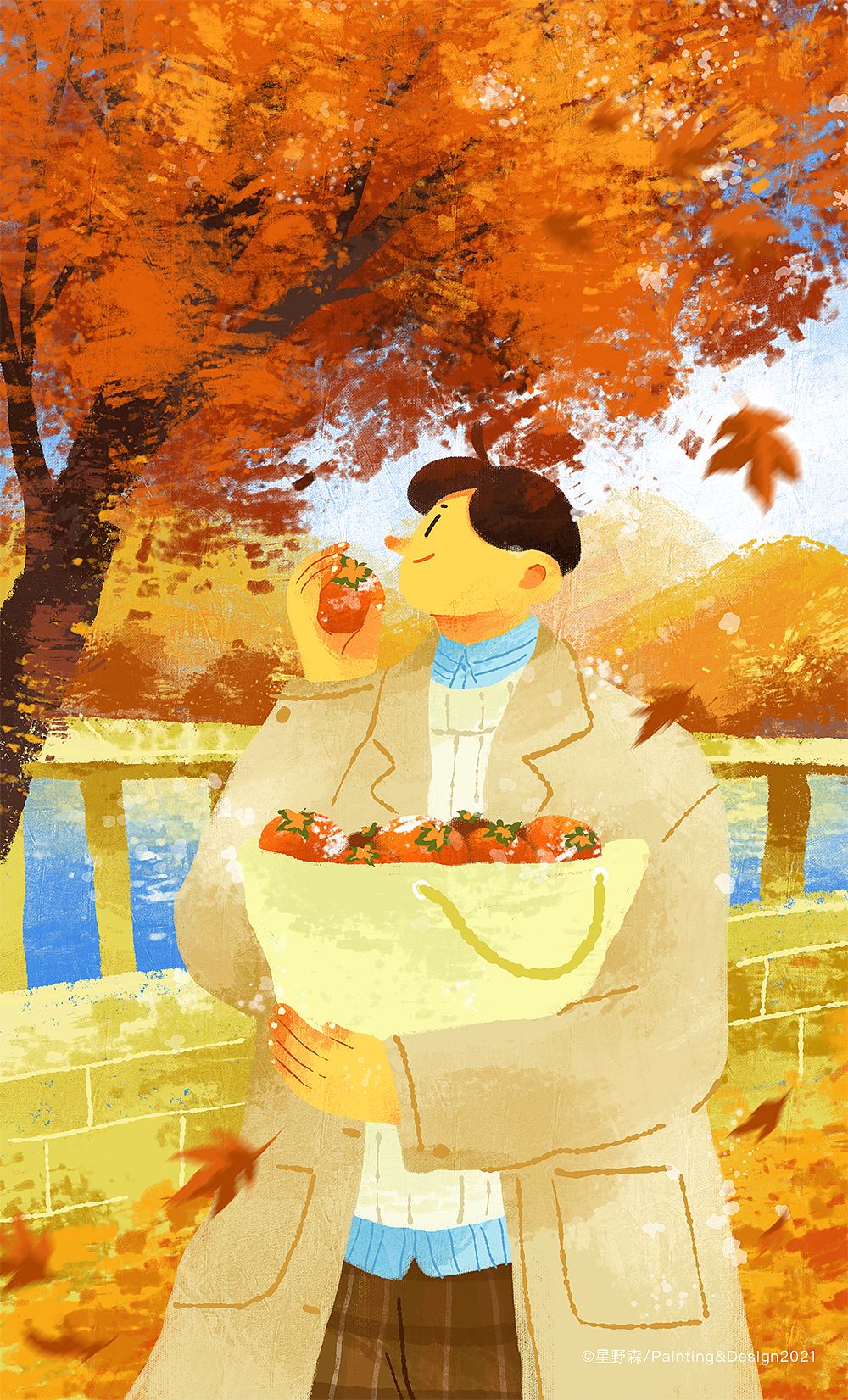 一个人的24节气（夏秋篇）（图ZMjc2ODEwNDM2） - 创作习作 - 站酷设计师星野森forest原创素材 - 站酷ZCOOL