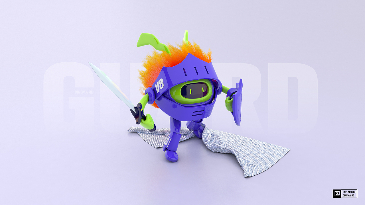IP 形象设计 /C4D（图ZMjU1MTg5NjU2） - IP形象 - 站酷设计师LRZ_原创素材 - 站酷ZCOOL