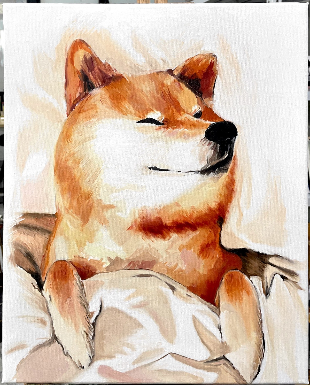 .July----油画作品（图ZMjY3ODMyMzI0） - 创作习作 - 站酷设计师南希258原创素材 - 站酷ZCOOL