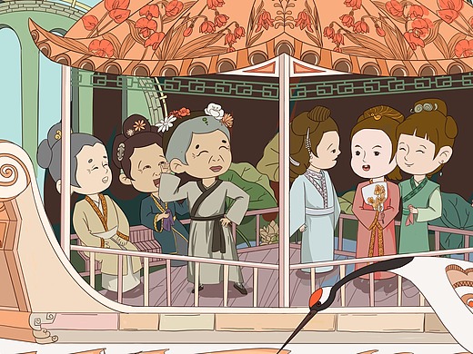 红楼梦-刘姥姥进大观园