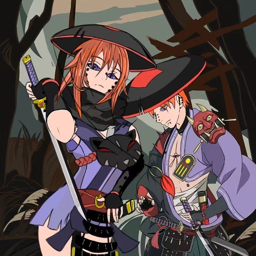 一些稿子和头像