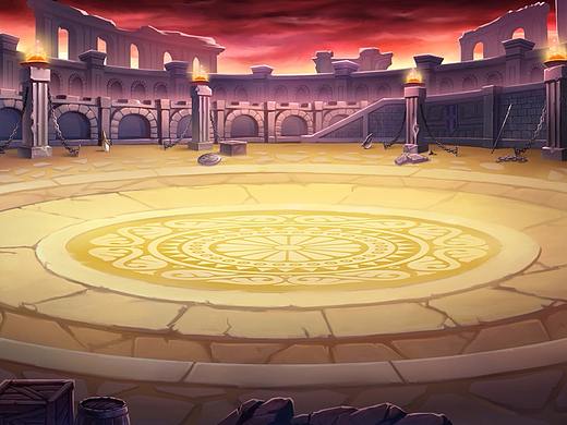 游戏场景 斗兽场